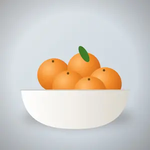 Bowl of tangerines